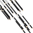 CWI Lighting Flute 16 Light Contemporary Metal LED Chandelier in Black