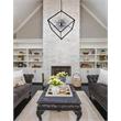 CWI Lighting Starburst 20 Light Contemporary Metal Chandelier in Black