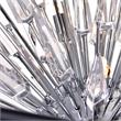 CWI Lighting Starburst 20 Light Contemporary Metal Chandelier in Black