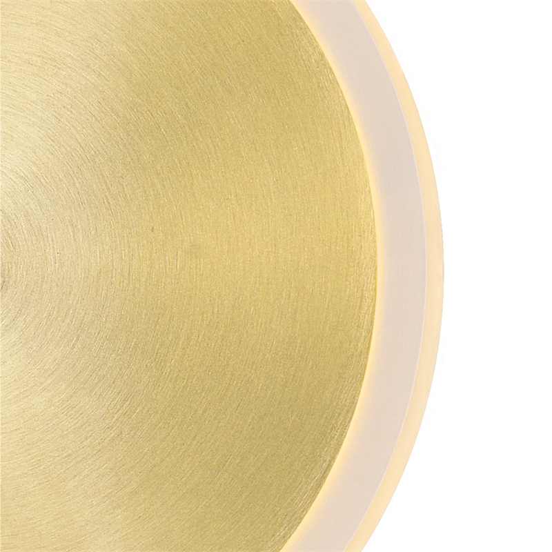 CWI Lighting Ovni Contemporary Metal LED Mini Pendant in Brass