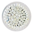 CWI Lighting Radiant 12 Light Drum Shade Metal Chandelier in Chrome