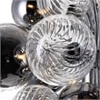 CWI Lighting Pallocino 15 Light Contemporary Metal Chandelier in Chrome