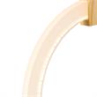 CWI Lighting Anello Contemporary Metal LED Pendant in White Oak