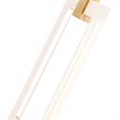 CWI Lighting Anello Contemporary Metal LED Pendant in White Oak