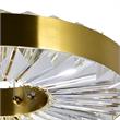 CWI Lighting Bjoux Contemporary Metal LED Chandelier in Brass