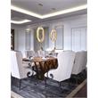 CWI Lighting Bjoux Contemporary Metal LED Chandelier in Brass