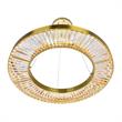 CWI Lighting BjouxContemporary Metal LED Chandelier in Brass