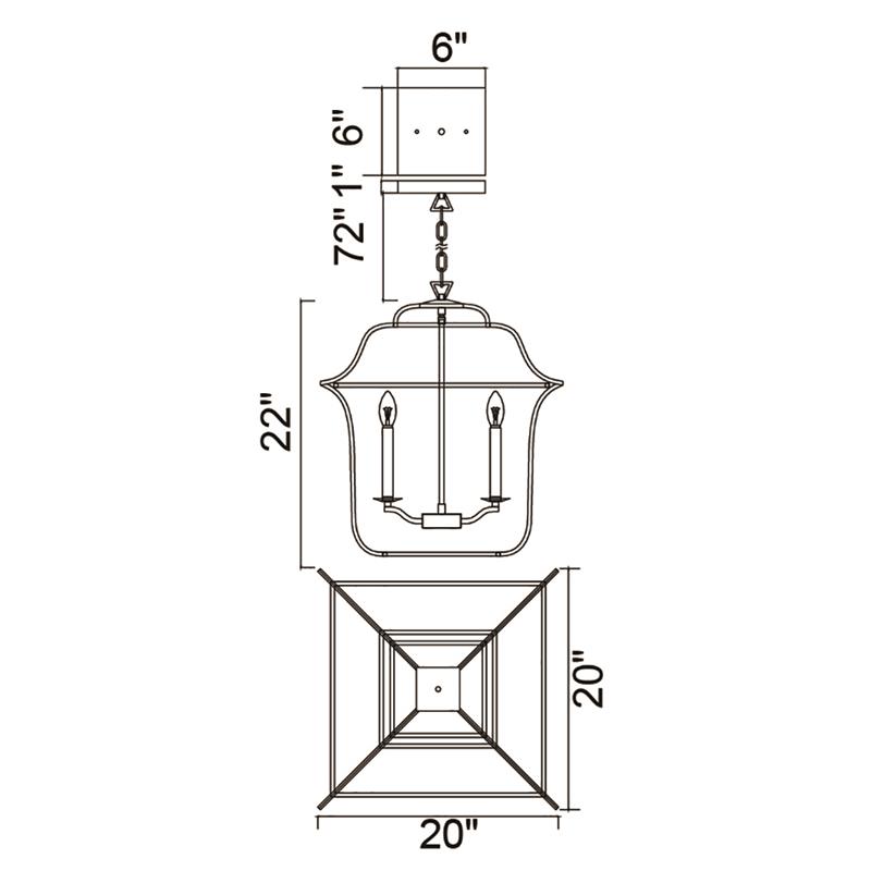 CWI Lighting Tudor 6 Light Contemporary Metal Chandelier in Satin Gold/Black