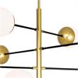 CWI Lighting Compass 10 Light Contemporary Metal Chandelier in Gold