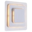 CWI Lighting Private I Metal LED Integrated Fixture Sconce in Matte White