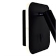CWI Lighting Private I Contemporary Metal LED Sconce with Dimmer in Black