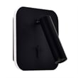 CWI Lighting Private I Contemporary Metal LED Sconce with Dimmer in Black