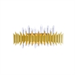 CWI Lighting Cityscape 7 Light Metal Light Wall Sconce in Satin Gold