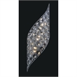 CWI Lighting Chique 4 Light Transitional Metal Wall Sconce in Chrome
