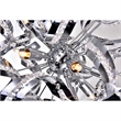 CWI Lighting Swivel 12 Light Contemporary Metal Chandelier in Chrome