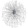 CWI Lighting Cherry Blossom 48 Light Transitional Metal Chandelier in Chrome