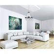 CWI Lighting Vast17 Light Down Metal Chandelier with Dimmer in Chrome