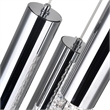CWI Lighting Extended 9 Light Transitional Metal Pendant in Chrome