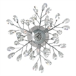 CWI Lighting Ivy 3 Light Drum Shade Metal Flush Mount in Chrome