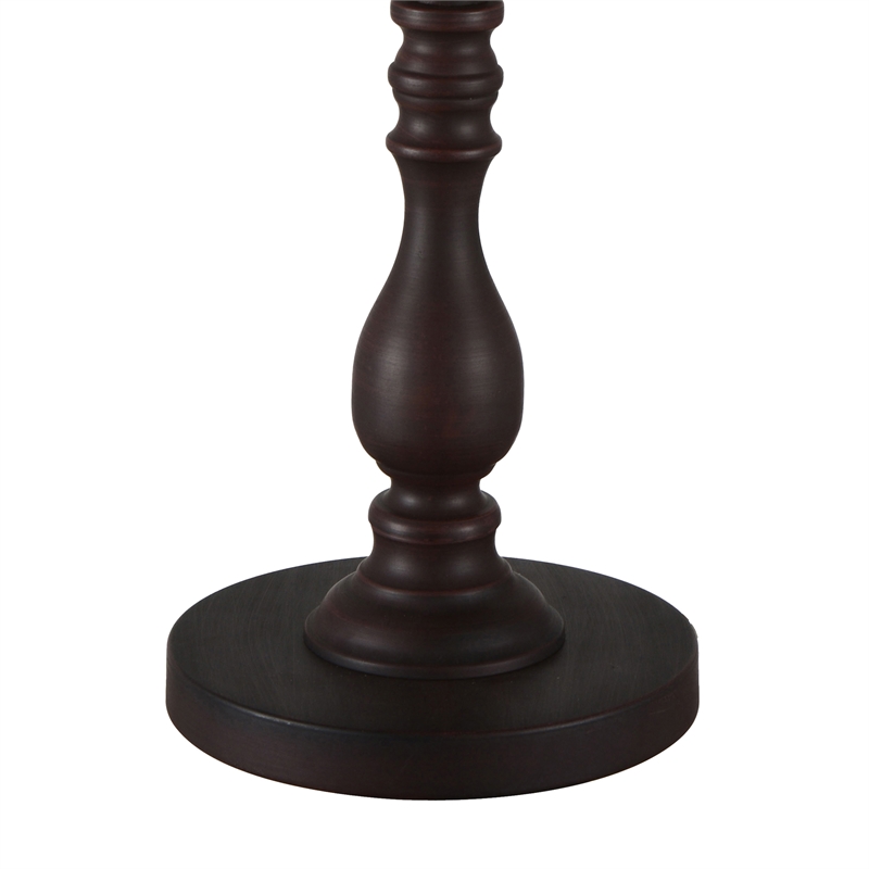 CWI Lighting Arza 3 Light Farmhouse Metal Table Lamp in Brown