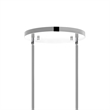 CWI Lighting Bubbles 11 Light Drum Shade Metal Chandelier in Chrome