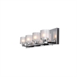CWI Lighting Tina 4 Light Contemporary Metal Wall Sconce in Chrome