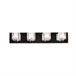 CWI Lighting Tina 4 Light Contemporary Metal Wall Sconce in Chrome
