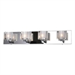 CWI Lighting Tina 4 Light Contemporary Metal Wall Sconce in Chrome