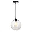 CWI Lighting 1 Light Contemporary Glass Mini Down Pendant in Clear