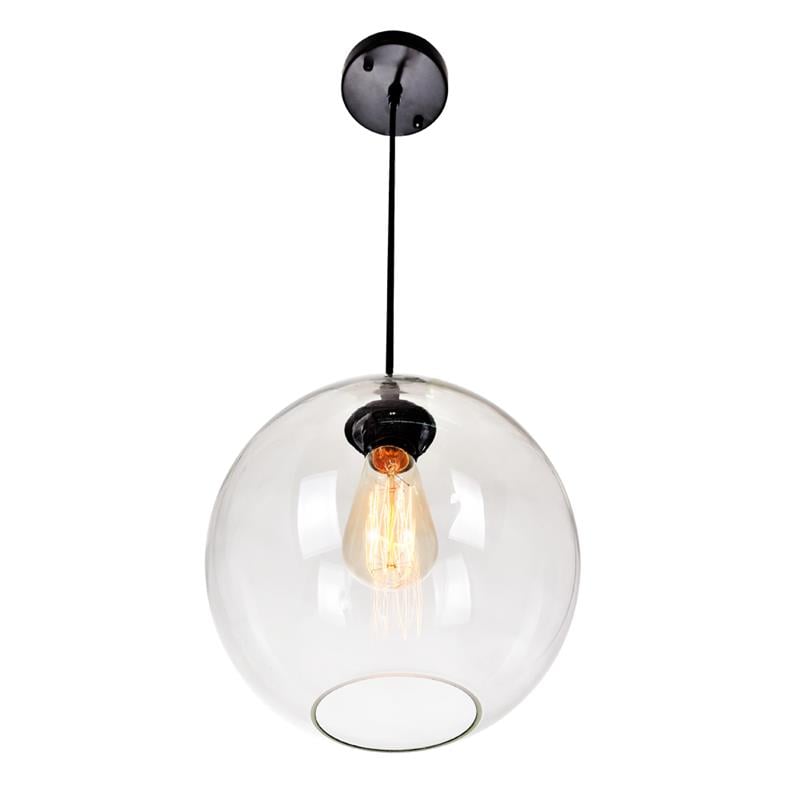 CWI Lighting 1 Light Contemporary Glass Mini Down Pendant in Clear