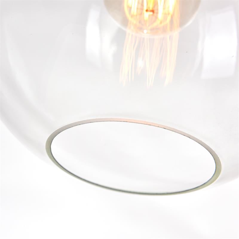 CWI Lighting 1 Light Contemporary Glass Mini Down Pendant in Clear