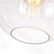 CWI Lighting 1 Light Contemporary Glass Mini Down Pendant in Clear