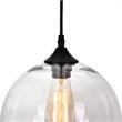 CWI Lighting 1 Light Contemporary Glass Mini Down Pendant in Clear