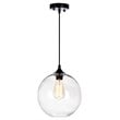 CWI Lighting 1 Light Contemporary Glass Mini Down Pendant in Clear