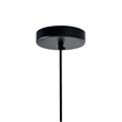 CWI Lighting 2 Light Contemporary Glass Mini Pendant in Black Smoke