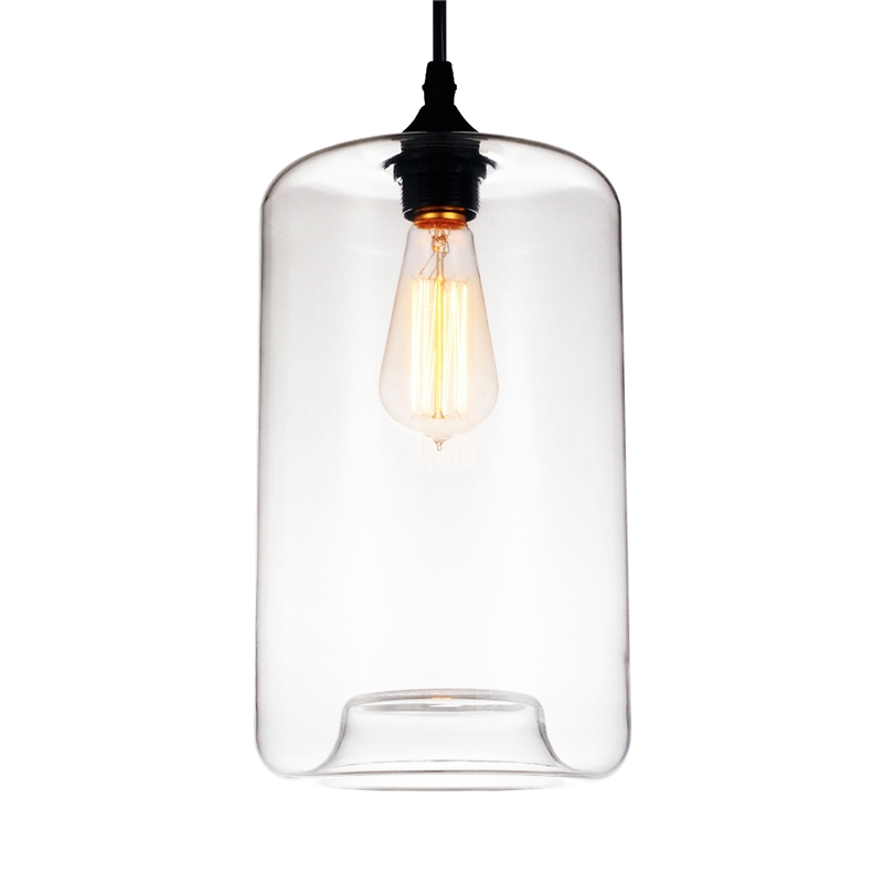 CWI Lighting 1 Light Contemporary Glass Mini Pendant in Clear
