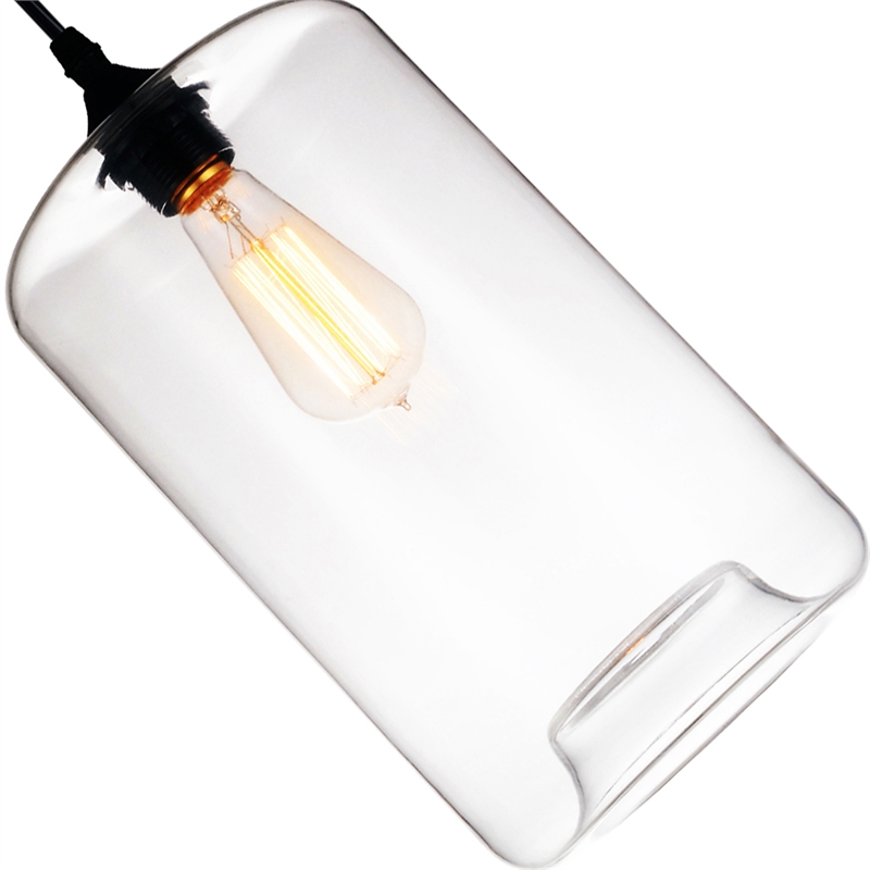 CWI Lighting 1 Light Contemporary Glass Mini Pendant in Clear
