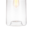 CWI Lighting 1 Light Contemporary Glass Mini Pendant in Clear