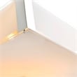 CWI Lighting Lucie 4 Light Drum Shade Metal Chandelier in Chrome