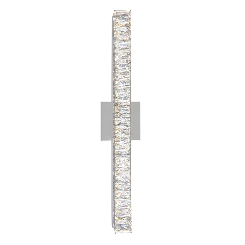 CWI Lighting Milan Transitional Metal LED Vanity Light in Chrome