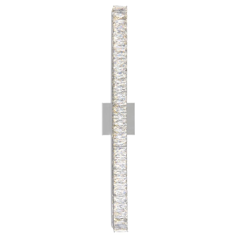 CWI Lighting MilanTransitional Metal LED Vanity Light in Chrome