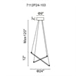 CWI Lighting Chalice Contemporary Metal LED Chandelier in White