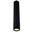 CWI Lighting Stowe Contemporary Metal LED Mini Pendant in Black