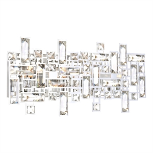 CWI Lighting Arley 4 Light Transitional Metal Vanity Light in Chrome