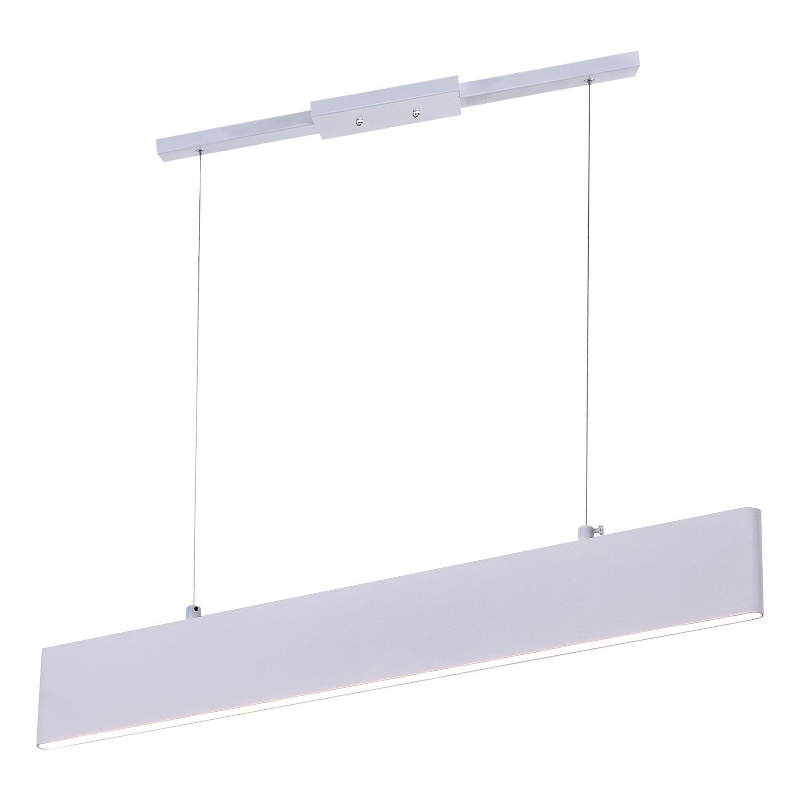 CWI Lighting Krista Contemporary Metal LED Chandelier in Satin White
