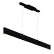 CWI Lighting Krista Contemporary Metal LED Chandelier in Satin Black