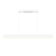 CWI Lighting Krista Contemporary Metal LED Chandelier in Satin White
