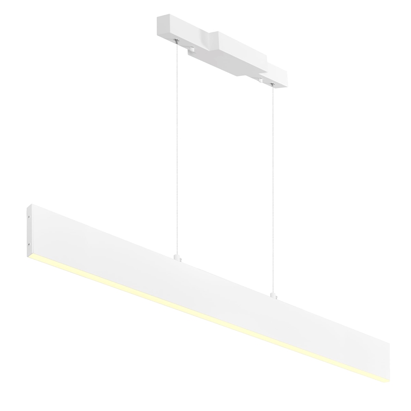 CWI Lighting Krista Contemporary Metal LED Chandelier in Satin White