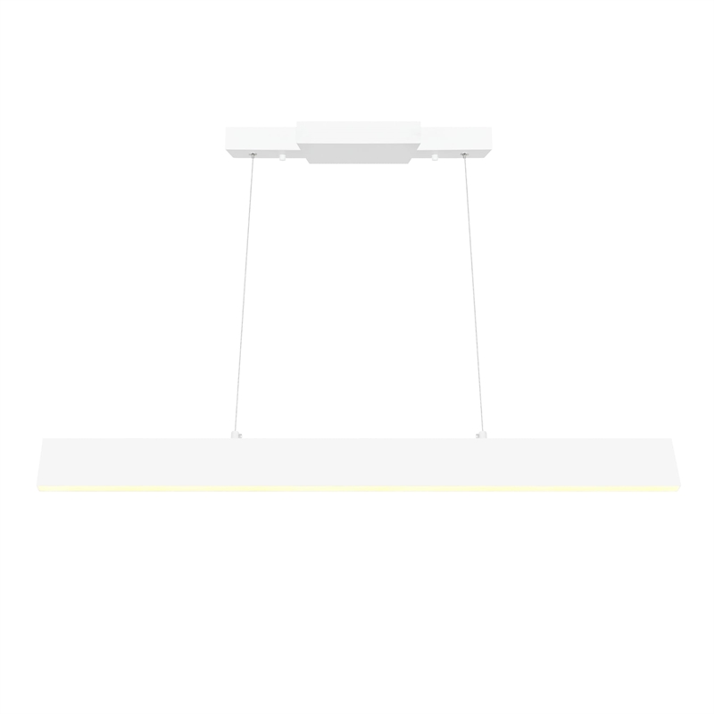 CWI Lighting Krista Contemporary Metal LED Chandelier in Satin White