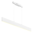 CWI Lighting Krista Contemporary Metal LED Chandelier in Satin White